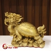 Long Quy Bát Quái Đồng Nguyên Chất 19x14cm- 1300g