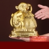 Khỉ đồng ôm túi vàng 24x18x11cm - 2.5kg