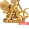 Chó phúc đồng vàng bệ tiền 24x22x8cm - 1.7kg