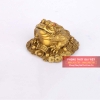 Thiềm thừ cuốn thư bằng đồng nguyên chất-7x9x10-400g