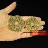 Đồng xu hoa mai dầy đồng nguyên chất 5.5cm-20g-PVN483