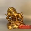Trâu bệ đồng 12 con giáp 16x16x8cm - 1.3kg