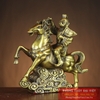 Mã thượng phong hầu khỉ cưỡi ngựa 17x5x17cm - 1kg