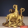Tam dương khang thái đồng - dê đồng 12x9x11cm - 0.5kg