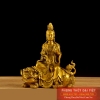 Văn thù bồ tát đồng 24x19x10cm - 1.6kg