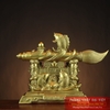 Kệ bút văn xương đồng 24x18x7cm - 1.2kg