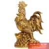 Gà đồng đứng trên bệ vàng 27x19x15cm - 2.1kg