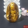 Phật bản mệnh Văn Thù Bồ Tát đá Thạch anh mắt hổ