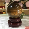 Quả cầu đá thạch anh mắt hổ