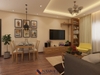 THIẾT KẾ NỘI THẤT CĂN HỘ ĐẸP NHÀ KHÁCH ANH SƠN - HÀ NỘI