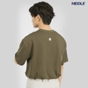 H03-T3 Áo thun nam Basic HI Pocket-ACT-Rêu