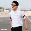HI01-T2 Áo thun nam có cổ cao cấp HIDDLE ELE