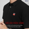 H01-T1 Áo polo nam hàng hiệu - Đen