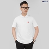 H01-T1 Áo polo nam hàng hiệu - Trắng