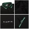 H7-T7 Áo polo Hiddle sọc trắng xanh sang trọng