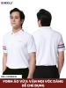 Áo polo tay sọc thêu cổ Hiddle H7-T6