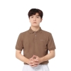 H04-T3 Áo polo in nổi HIDDLE nhiều màu-Nâu