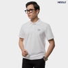 H04-T5 Áo polo nam LUX - Trắng