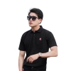 H01-T1 Áo polo nam hàng hiệu - Đen