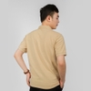 Áo polo in nổi HIDDLE nhiều màu-Vàng kem 03072107