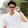 Áo polo nam chính hãng HIDDLE cổ vest ấn tượng