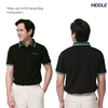 H7-T7 Áo polo Hiddle sọc trắng xanh sang trọng