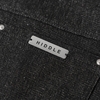 Áo khoác jean cổ bẻ nam tính bốn túi gài nút brand HIDDLE H-AK3