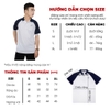 H04-T2 Áo polo nam tay raglan phối màu HI