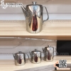 Ấm inox hàng không rót nước, trà, cafe 3 kích thước tiêu chuẩn, ấm đựng nước kiểu dáng hàng không dày dặn cao cấp HÀNG MỚI
