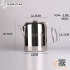 Ấm rót nước inox hàng không/ Ấm rót trà cafe inox 304 dày đẹp/ Ca đựng nước có nắp đậy inox sáng bóng/