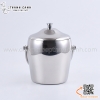 Âu đựng đá hai lớp có nắp đậy, xô đựng đá mini cách nhiệt dành cho nhà hàng, bàn tiệc