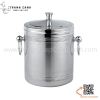 Âu đựng đá hai lớp có nắp đậy, Xô đựng đá inox giữ nhiệt có quai xách 1.0L / 1.5L / 2.0L