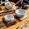 Bát đá kèm đế gỗ, phở bát đá, Thố đá Hàn Quốc, Bát phở thố đá chính hãng SANCONG