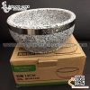 Bát đá kèm đế gỗ, phở bát đá, Thố đá Hàn Quốc, Bát phở thố đá chính hãng SANCONG