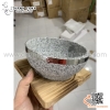 Bát đá kèm đế gỗ, phở bát đá, Thố đá Hàn Quốc, Bát phở thố đá chính hãng SANCONG