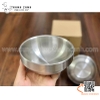 Bát inox Hàn Quốc , hàng hai lớp cách nhiệt INOX MỜ 304- Hàng xuất dư xịn