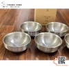 Bát inox Hàn Quốc , hàng hai lớp cách nhiệt INOX MỜ 304- Hàng xuất dư xịn