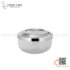 Bát cơm inox có nắp hai lớp, nắp inox có chữ , hàng xuất khẩu Đài Loan cao cấp