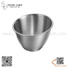 Tô inox đựng salad miệng xéo chéo, bát inox miệng vát đựng rau , củ quả, topping trong buffet chọn món
