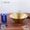 Tô inox miệng loe đựng salad,  bát inox miệng loe đựng rau , củ quả, topping trong buffet chọn món