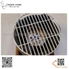 Bếp nướng gang đen hình tròn, bếp nướng BBQ hoa văn kiểu nhật độc đáo