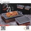 Bếp nướng BBQ tại bàn, bếp gang nướng kiểu nhật hình chữ nhật và hình vuông