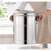 Bình ủ nước inox hai lớp cách nhiệt có vòi mở nước, Thùng ủ canh inox không có vòi cách nhiệt