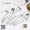 Bộ dao thìa dĩa đồ âu S35 chất liệu inox 304 cao cấp
