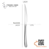 Bộ dao thìa dĩa đồ âu S35 chất liệu inox 304 cao cấp
