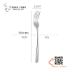 Bộ dao thìa dĩa đồ âu S35 chất liệu inox 304 cao cấp