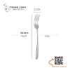 Bộ dao thìa dĩa đồ âu S35 chất liệu inox 304 cao cấp
