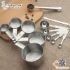 Bộ cup định lượng, bộ thìa đong gia vị bằng inox. bộ định lượng nhiều kích thước