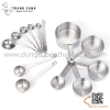 Bộ cup định lượng, bộ thìa đong gia vị bằng inox. bộ định lượng nhiều kích thước