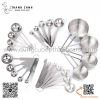 Bộ cup định lượng, bộ thìa đong gia vị bằng inox. bộ định lượng nhiều kích thước